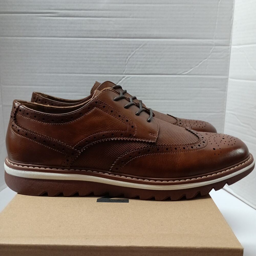 Men's Steve Madden Standalone Cognac Oxford Shoes Size 11